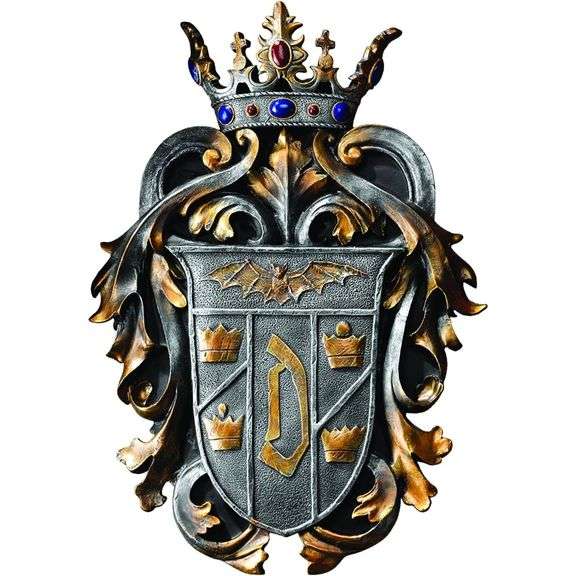 Count Dracula's Coat of Arms Wall Plaque