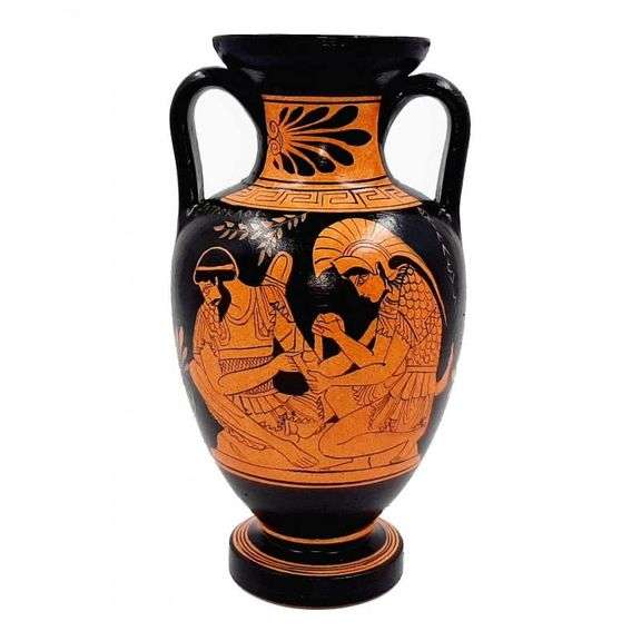 Ancient Greek Red-Figure Amphora