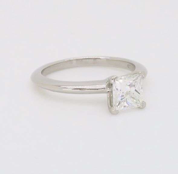 Tiffany & Co. Internally Flawless Diamond Solitaire Ring