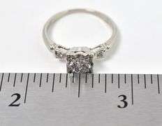 Mesmerizing Approx. 0.50CTS Diamond Ring in 14K White Gold