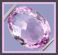 Beautiful 17.56ct natural violet pink Amethyst