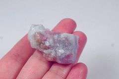 Impressive 103ct untreated pink Tourmaline in matrix