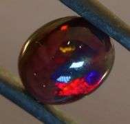 Bi-color 1.96ct Welo Black Opal