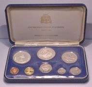 1973 First National Coinage of Barbados Proof Set