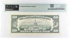 1969 $50 Boston MA US FRN Fr#2114-A 66 Gem Unc EPQ PMG