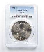 1972-S Eisenhower Dollar Silver MS68 PCGS