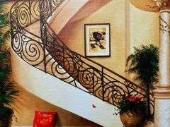 Bright, Colorful  Piece By Orlando Rafael Quevedo