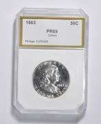 PR69 CAM 1963 Franklin Half Dollar PCI