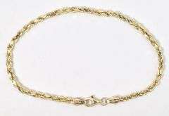 Fantastic 10K Yellow Gold Chain Bracelet