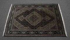 Handmade Persian Tabriz 3.4x5.1