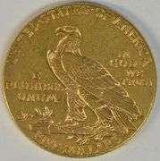 Highly lustrous and original 1912 US $2.50 Indian Gold Piece. Nice