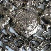 Heavy Cast Antique Royal Plaque