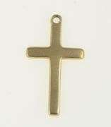14K Yellow Gold Christian Faith Symbol Classic Charm/Pendant