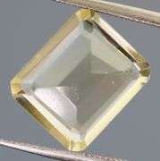 Awesome emerald cut 3.95ct golden Citrine