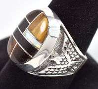 Navajo Crafted Men's Ring Inlay