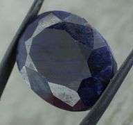 Lavish 94.67ct oval cut royal blue Sapphire