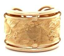 Carrera y Carrera Ecuestre Horse Open Band Ring in 18K