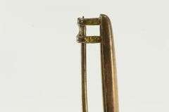 10K Yellow Gold Victorian Simple Classic Vintage Bar Pin/Brooch