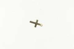 14K Yellow Gold Cross Christian Faith Symbol Vintage Charm/Pendant