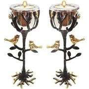 Yair Emanuel Tree of Life Candlestick Holders