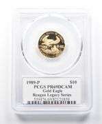 1989-P $10 American Gold Eagle Reagan Legacy Series PR69 DCAM PCGS