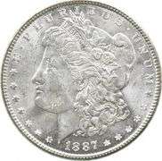 1887 Morgan Silver Dollar Beautifully Toned