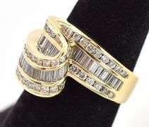 Angelic 18K Yellow Gold Diamond Ring