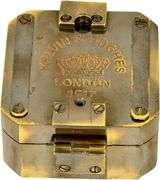 Vintage Kelvin & Hughes 1917 Brass Mining Compass