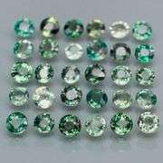 Heated only! 5.48ct round cut Australian Sapphire set