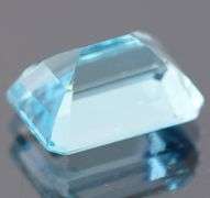 Amazing 10.56ct emerald cut sky blue Topaz