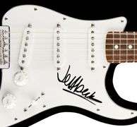 Jeff Beck Autographed Facsimile Signed Guitar