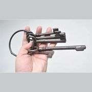 8" Antique Pirate Keys Set