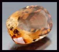 Exquisite 14.89ct whiskey color Imperial Topaz