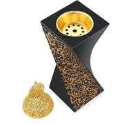 Black Bakhoor Burner