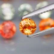 Brilliant hues! 6.65ct Sapphire set