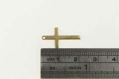 14K Yellow Gold Christian Faith Symbol Classic Charm/Pendant