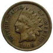 1908 U.S. Indian Head Penny