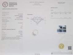 2.65CTW Certified Diamond Engagement Ring