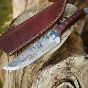 Handcrafted Viking Axe with Knife Set
