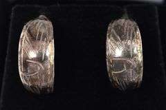 Sterling Silver J-Hoop Earrings