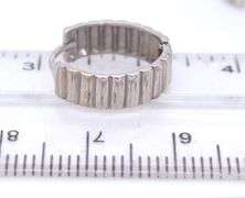 3 Pairs of 14kt white gold earrings