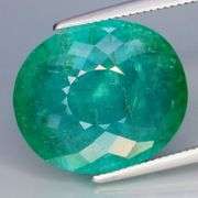 Phenomenal untreated 9.88ct blue green Tourmaline