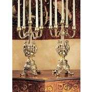 Grande Chateau Beaumont Gold Finish Candelabra