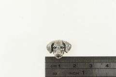 Sterling Silver Dachshund Dog Breed Pet Head Game Piece
