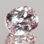 Superb 8.47ct high fire platinum pink Kunzite