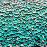 Oil on Canvas: Emerald Canopy Abstract Painting