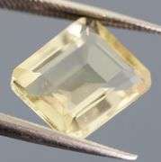 Awesome emerald cut 3.95ct golden Citrine