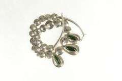 Sterling Silver Southwestern Stamped Abalone Donkey Necklace