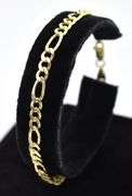 Charming 10K Yellow Gold Chain Bracelet