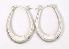 Attractive 925 Hoop Earrings